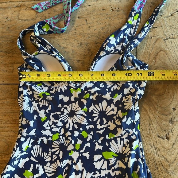 Tanya Taylor x Summersalt Limited Edition Brushstroke One-Piece Swimsuit Size 4 - Picture 13 of 13